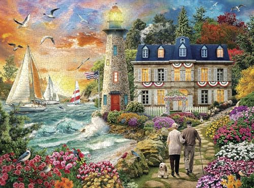 1000 Piece Jigsaw Puzzle Marine Artwork Pirate Ship Octopus U350