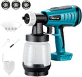 Cordless Paint Sprayer for 18V Battery, 3 Copper Nozzles, HVLP Spray Gun A24493