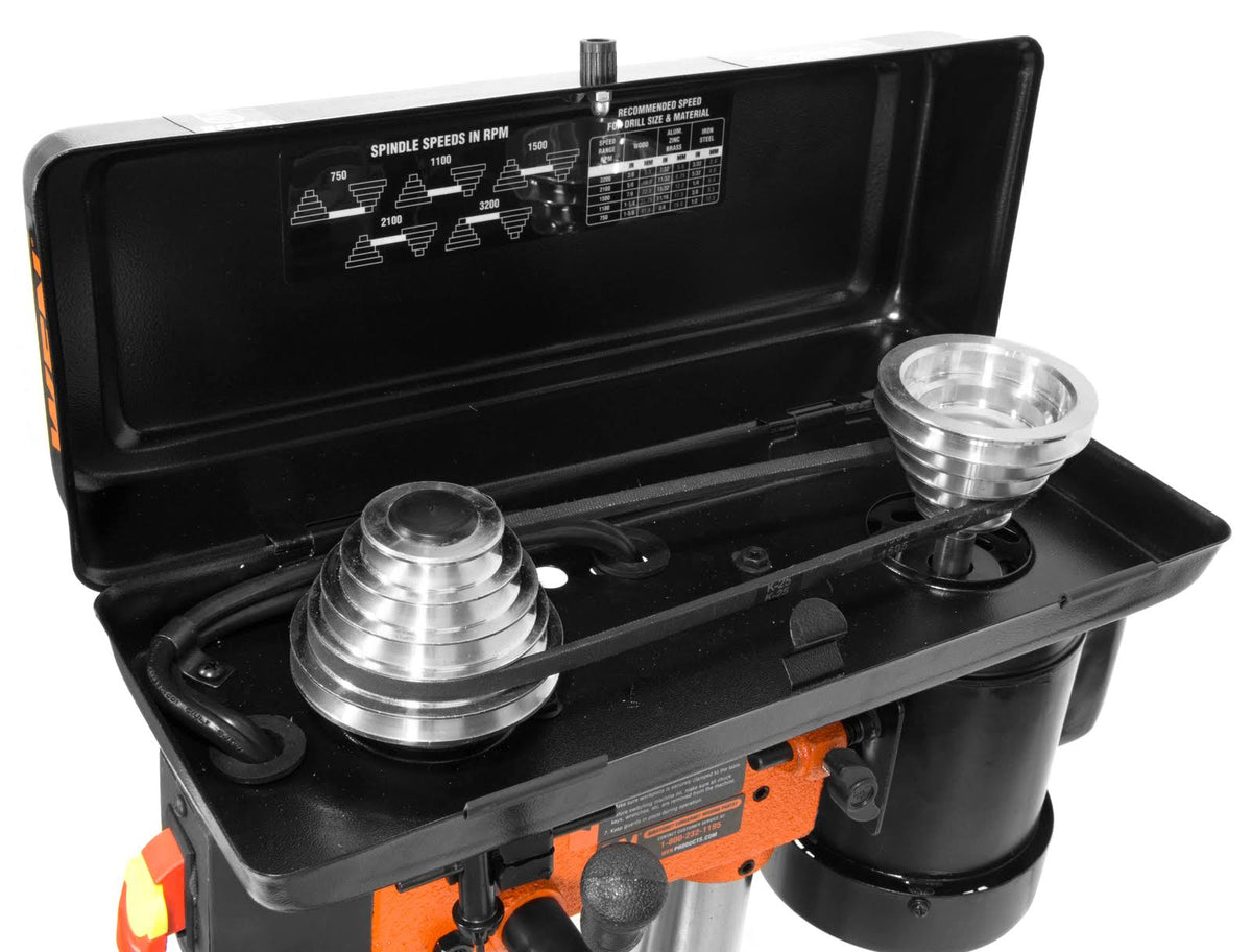 2.3-Amp 8-Inch 5-Speed Cast Iron Benchtop Drill Press E350633