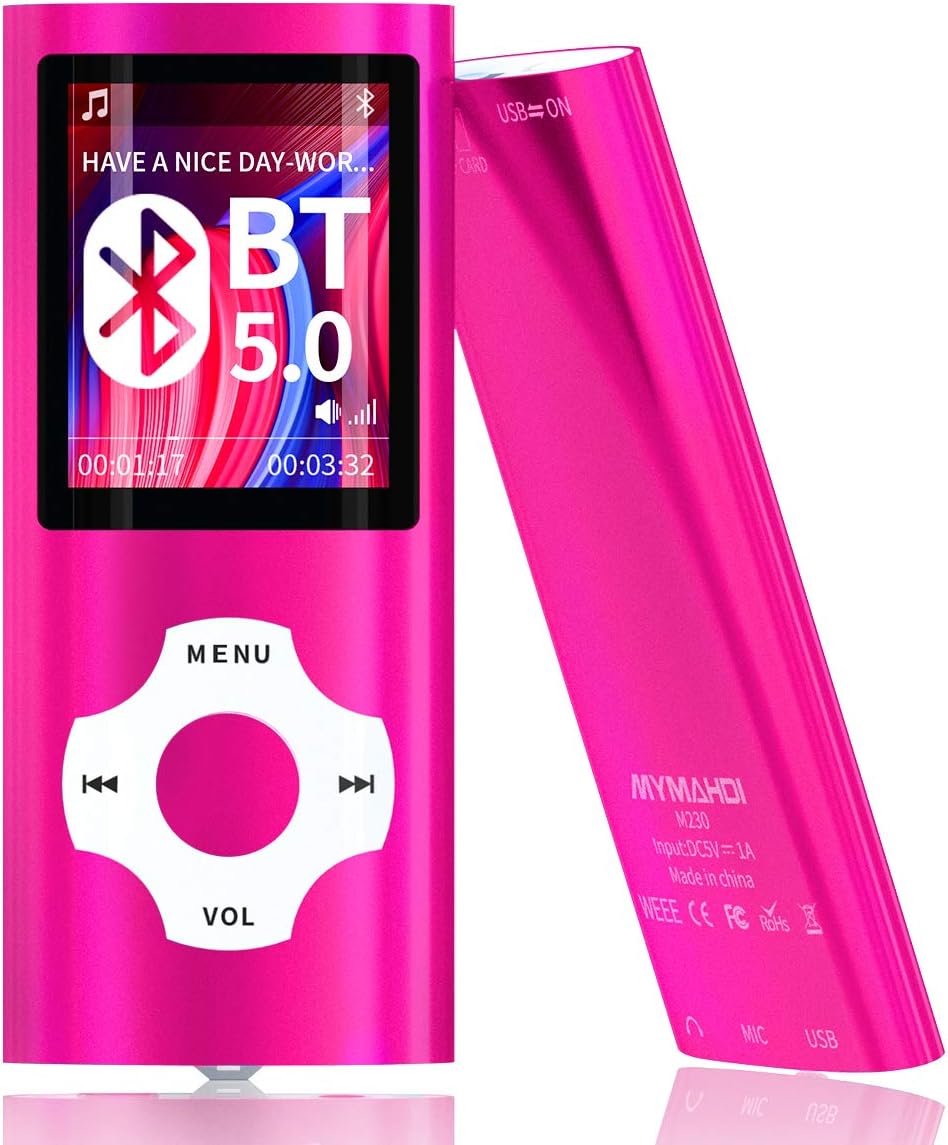 Black Slim 1.8 LCD Mp3 Mp4 Media Player S2132
