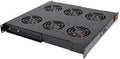 6 Cooling Fans for 19'' Server Cabinet/Rack with Thermostat Gauge W446373