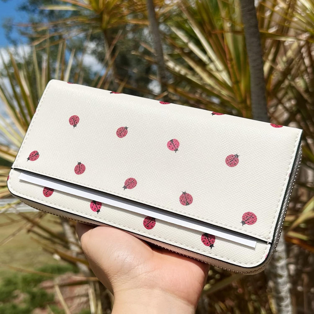 Cream Multi Continental Wallet P7500