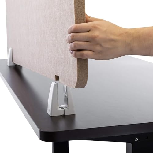 2 Pcs Desk Privacy Panels, 40x40cm H749
