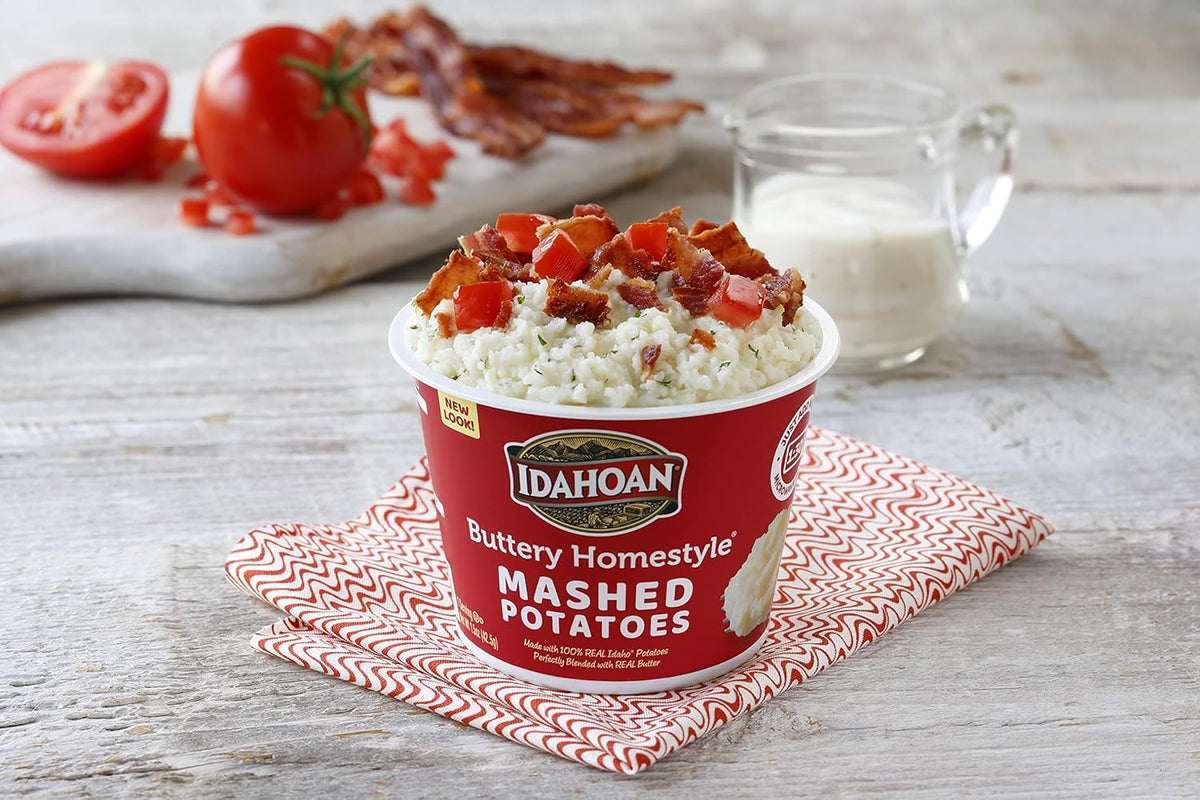 Buttery Homestyle Mashed Potatoes, 1.5 oz cup (12-Pack) B641990