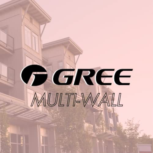24,000 BTU Dual-Zone Wall Mount Mini Split System 208-230V Built-In Wi-Fi M630223