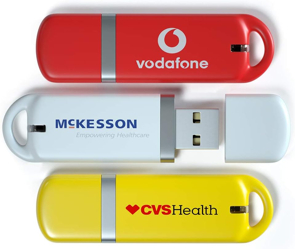 Custom Promotional USB Flash Drive 128MB 100 Pack K8615