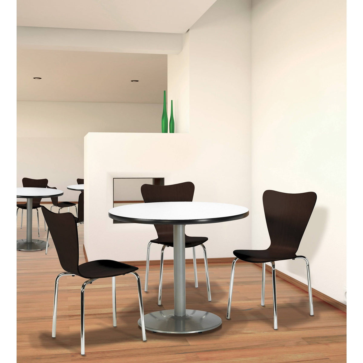 Contemporary Wood Cafe Chair V4560