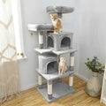 61-in Faux Fur Cat Tree Condo Y290