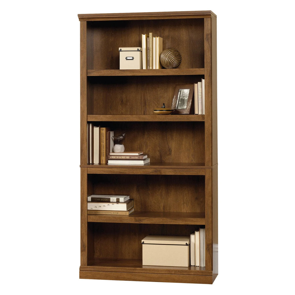 Chalked Chestnut 5-Shelf Bookcase A4471