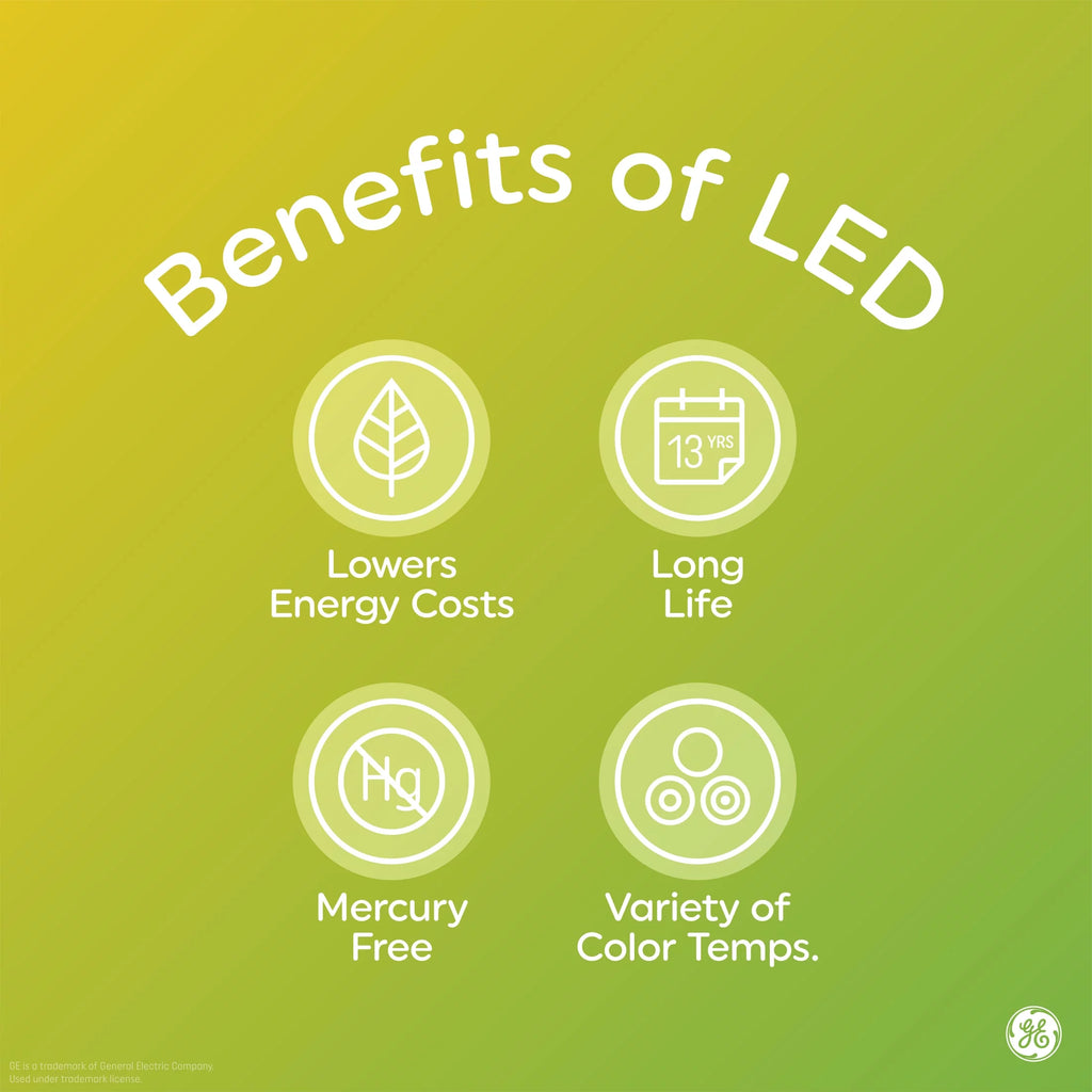 60 Watt A19 LED Light Bulbs, 2pk C51006