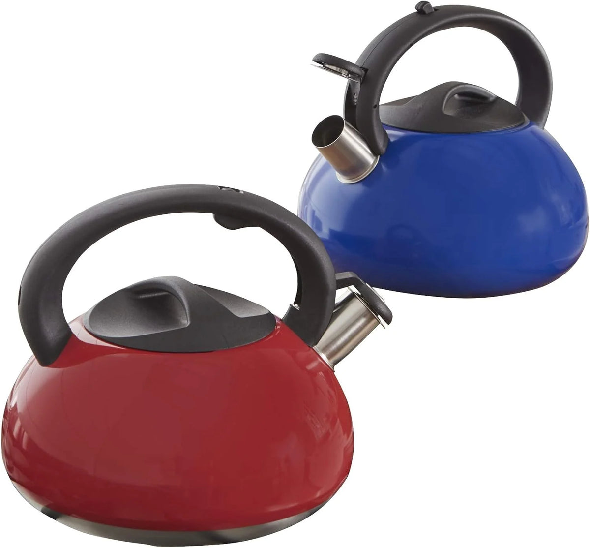 Red 3 Liter Stainless Whistling Kettle R351