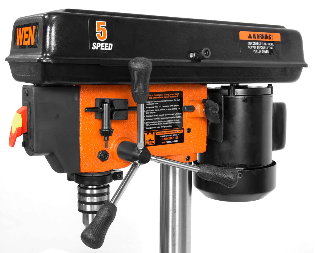 2.3-Amp 8-Inch 5-Speed Cast Iron Benchtop Drill Press E350633