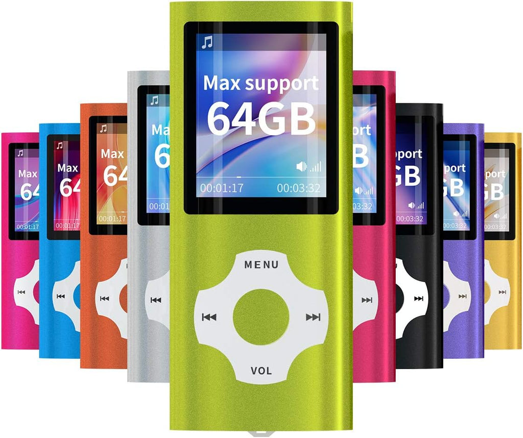 Black Slim 1.8 LCD Mp3 Mp4 Media Player S2132