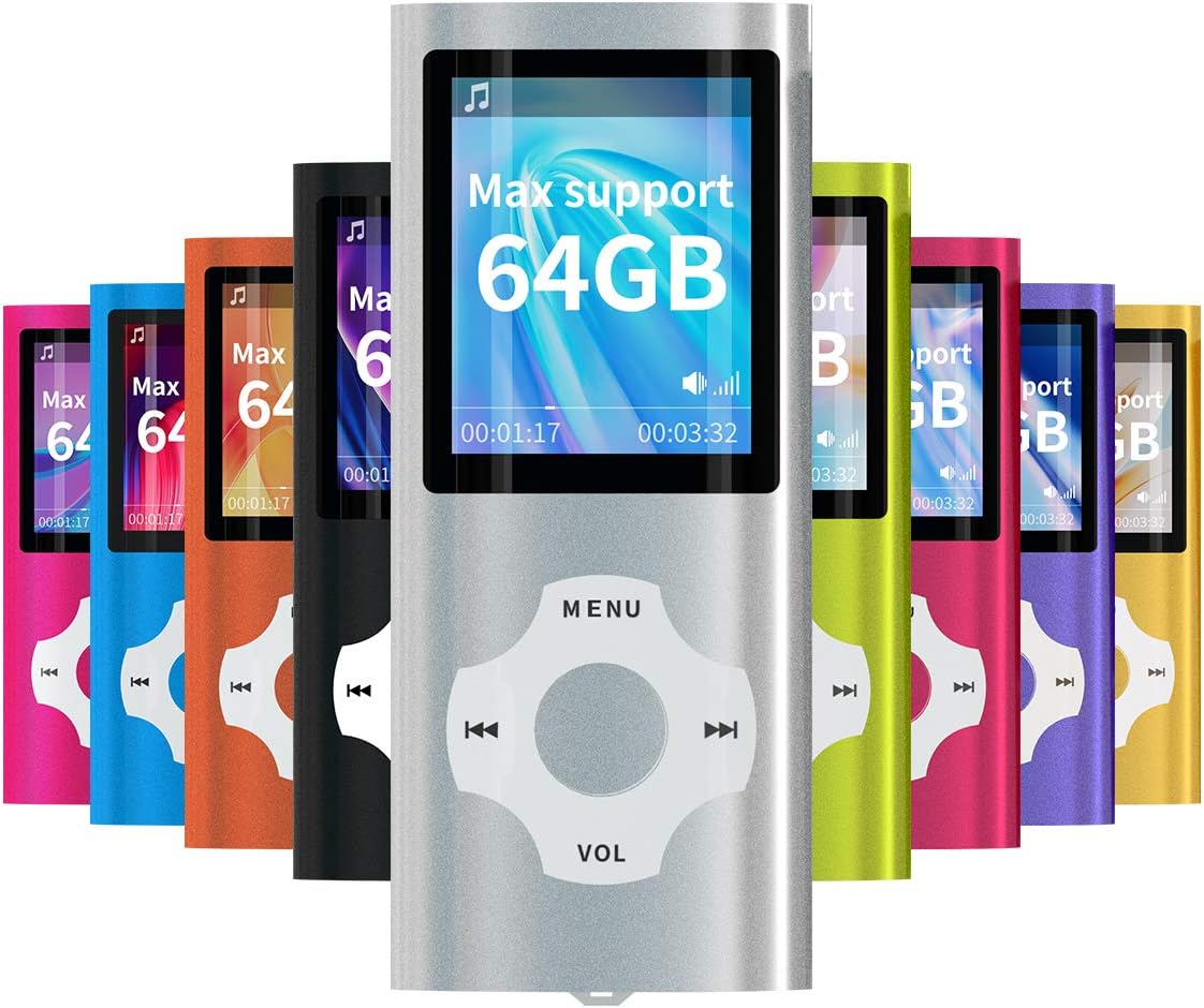 Black Slim 1.8 LCD Mp3 Mp4 Media Player S2132