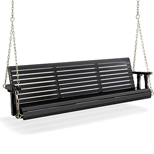 White 5 FT Heavy Duty Porch Swing Chair Bench R754847