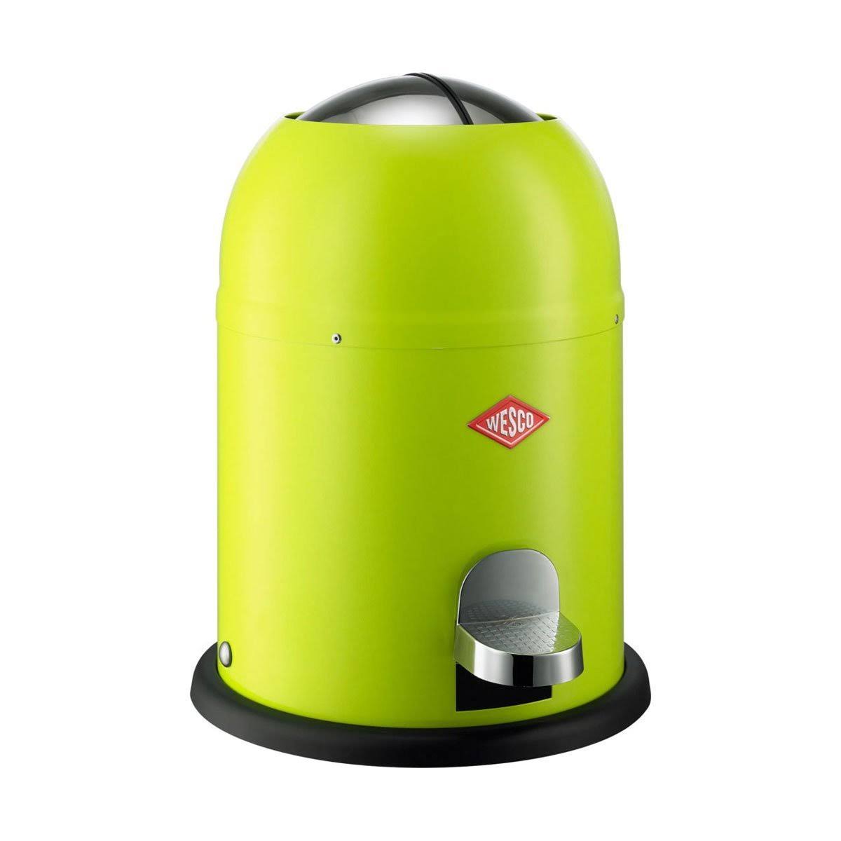 Lime Green Trash Can O2418