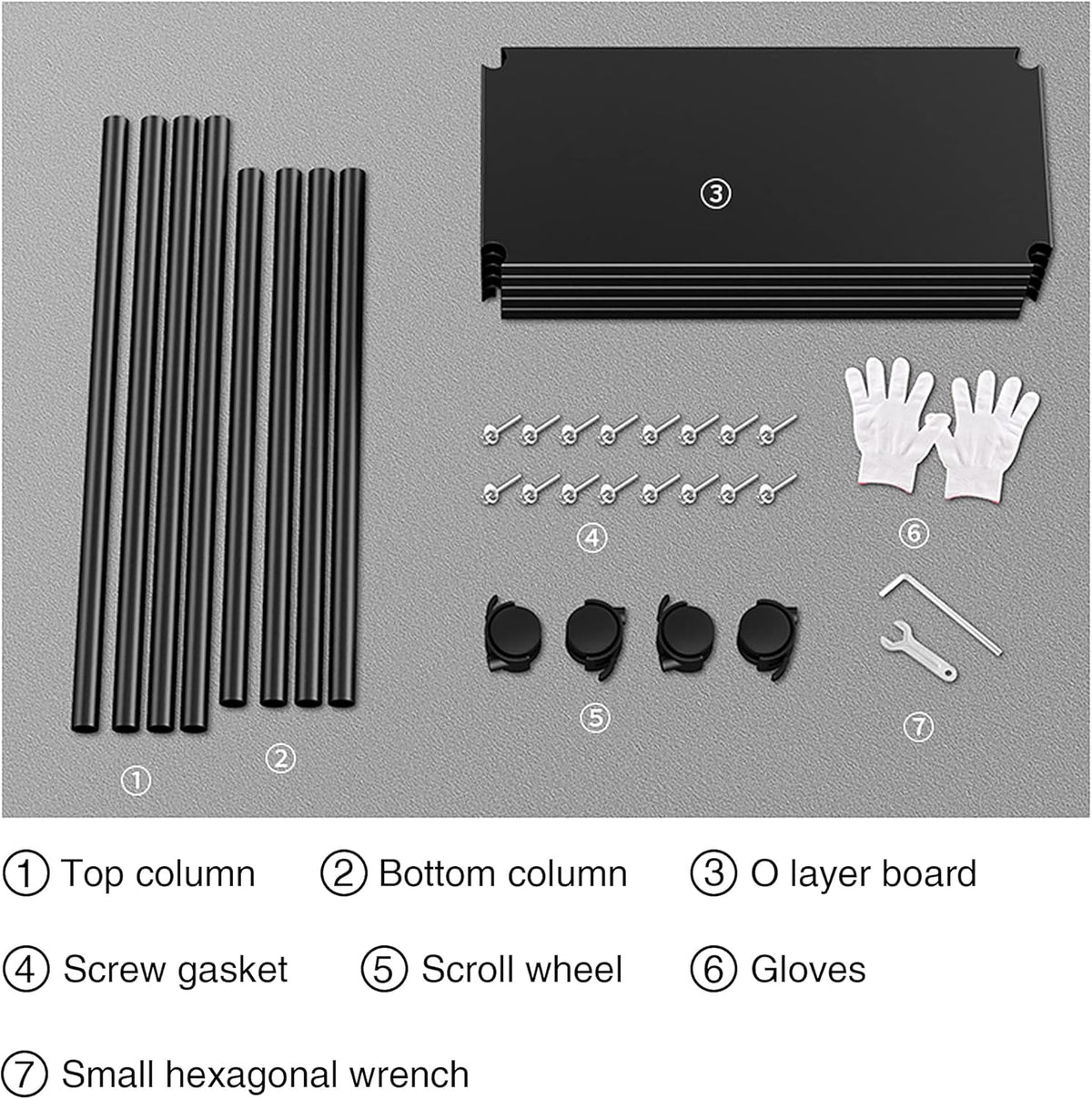 Adjustable 4 Tier Stainless Steel Kitchen Baker's Rack C4329
