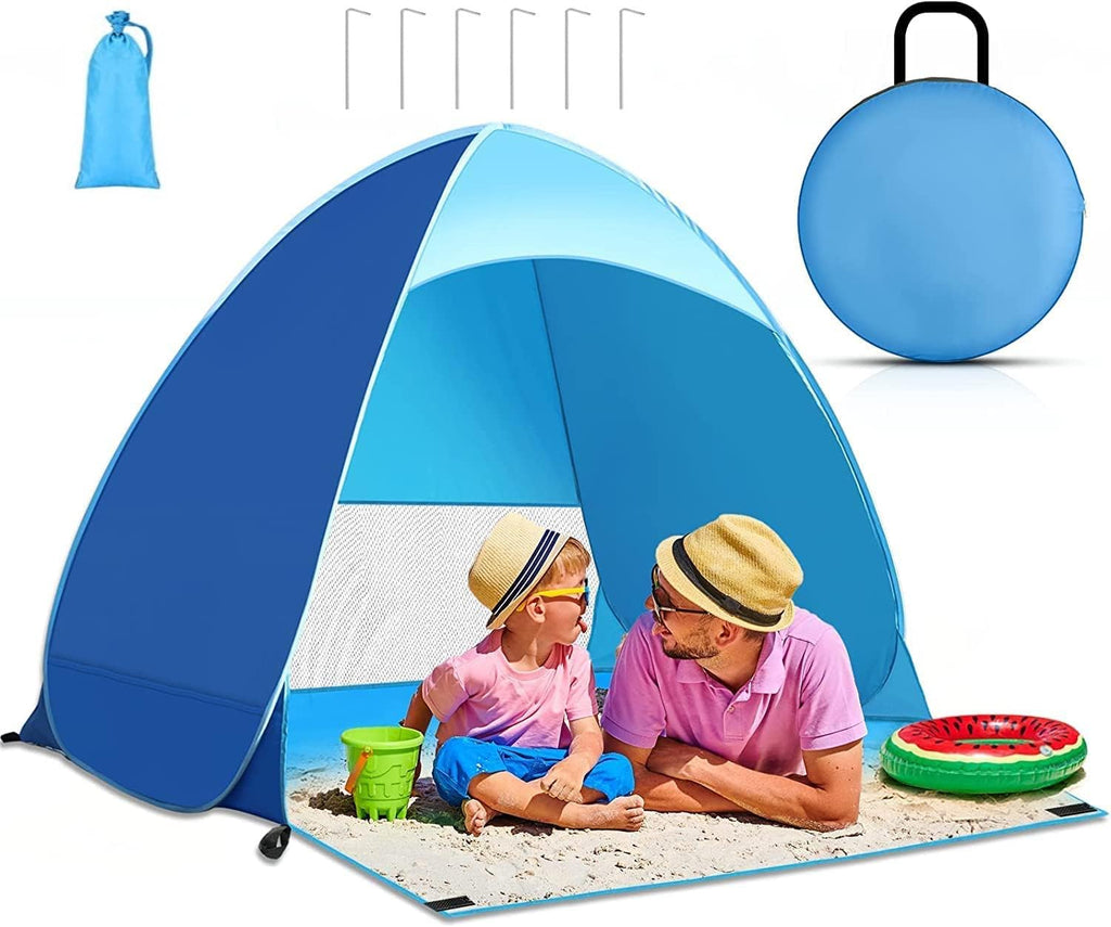 Pop Up Beach Tent, UPF 50+, Waterproof, with Carry Bag D28161