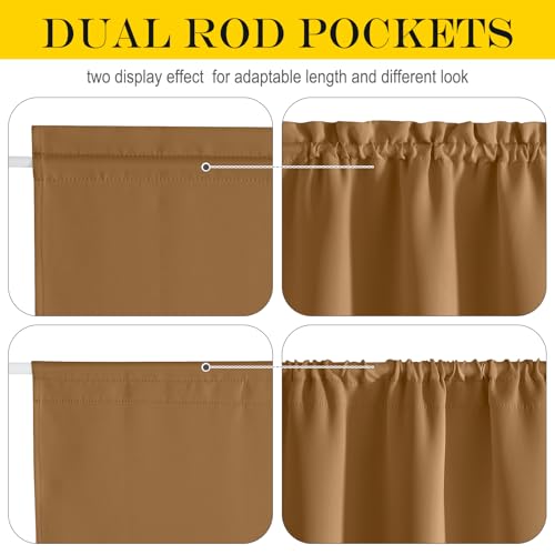 Greyish White Door Curtains, 25" W x 64" L, 1 Piece P333