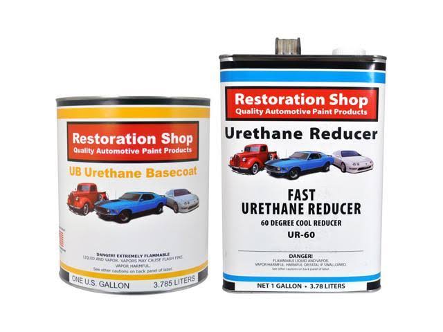 Cobalt Blue Metallic Gallon Urethane Basecoat Clearcoat Car Auto Paint Kit L45895