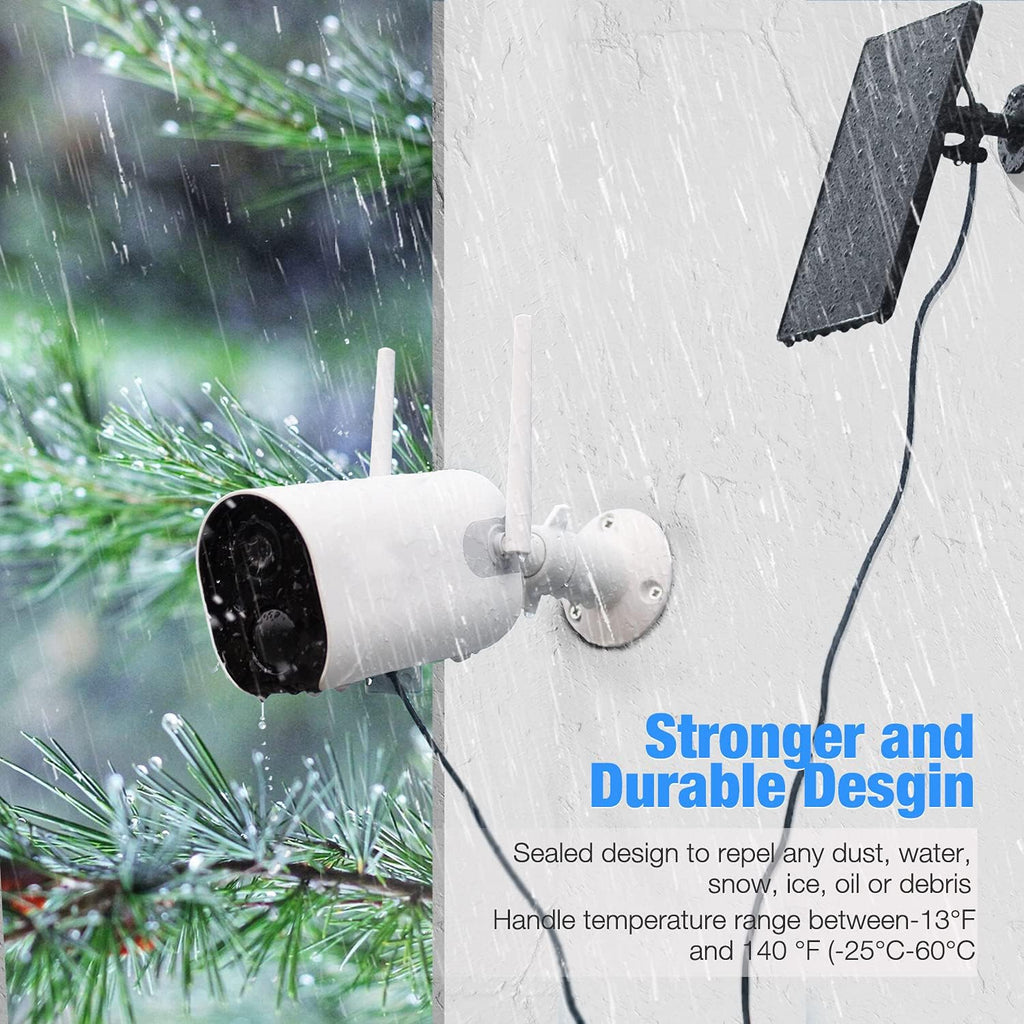 1080P Solar Wireless Security Camera with Night Vision O1417