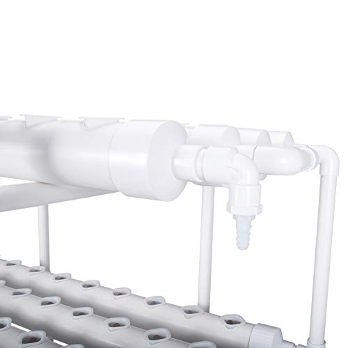 108 Plant Sites 3 Layers Food-Grade PVC-U Pipes Hydroponic Grow Kit U76369