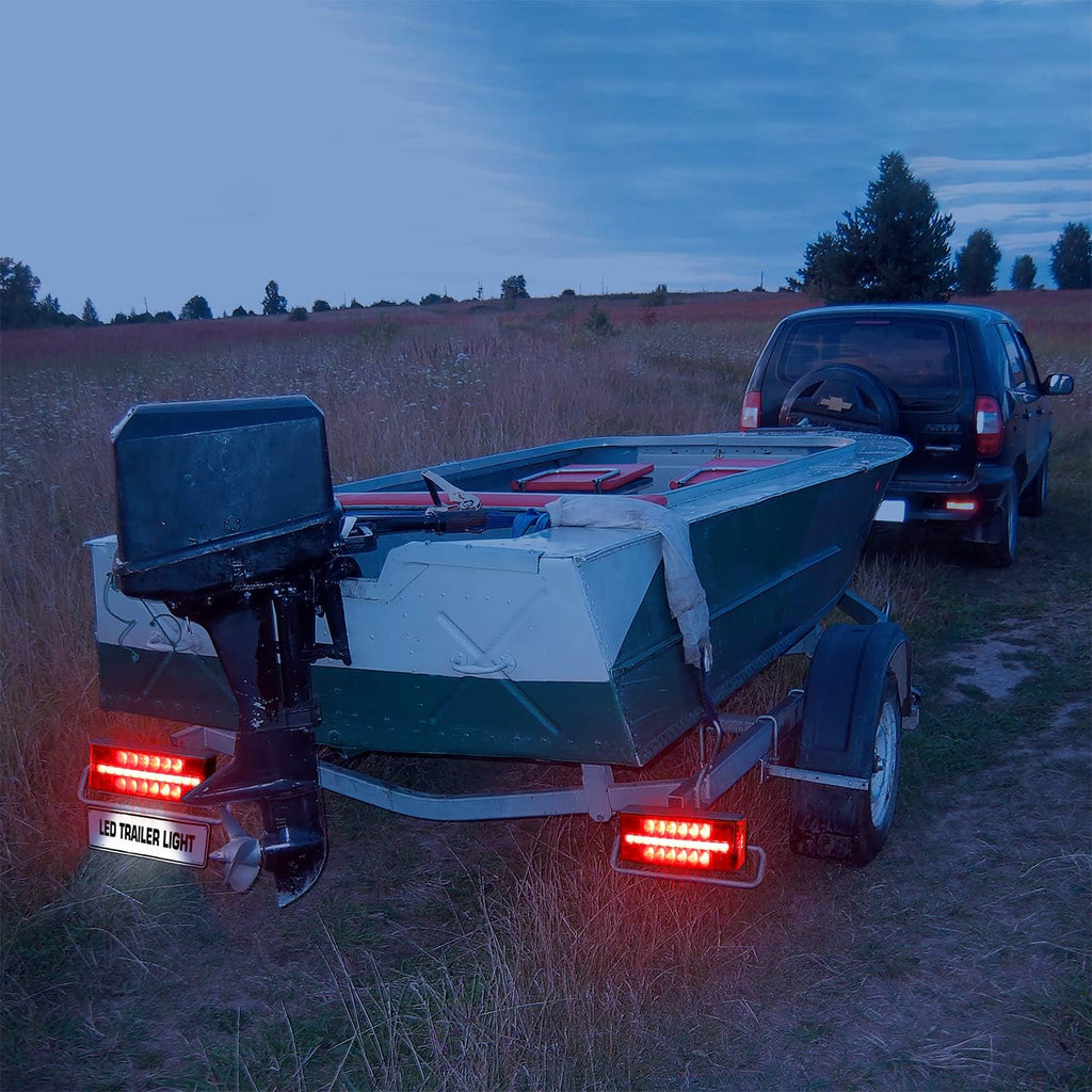 Submersible LED Trailer Light Kit, Waterproof Tail Lights H486032