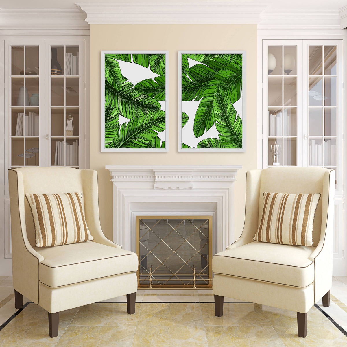 White Diptych Q80245