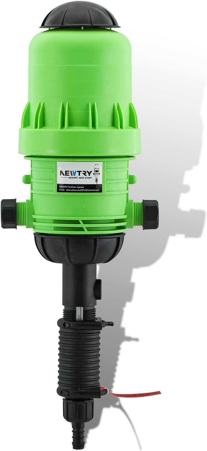 0.4%-4% Adjustable Fertilizer Injector Dosing Pump 3/4" NPT Y218298