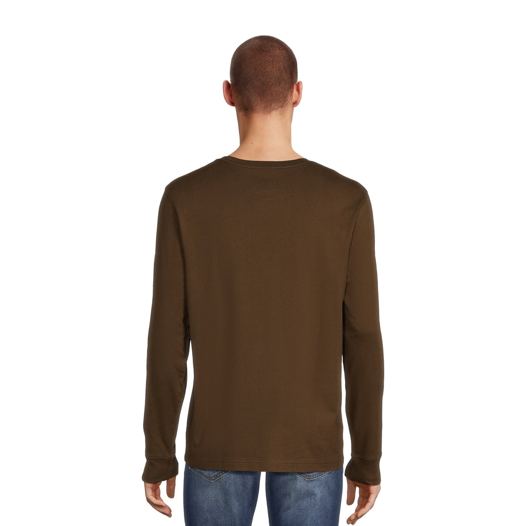 Long Sleeve Crewneck T-Shirts, 3-Pack K518248