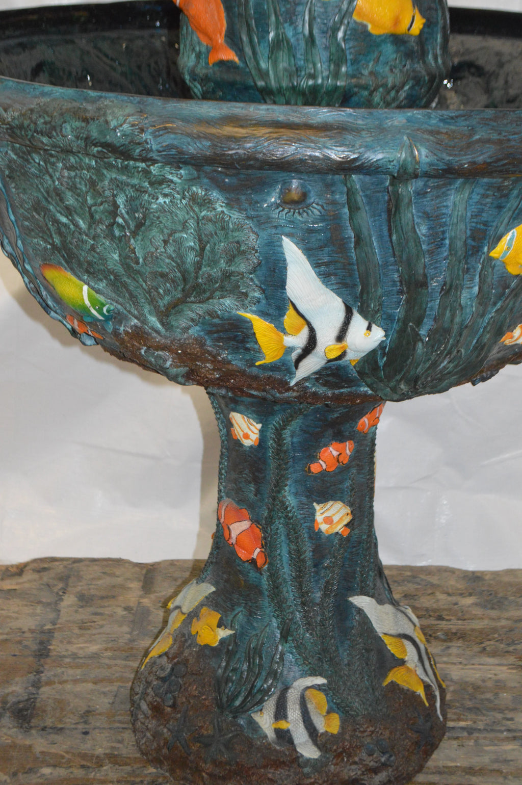 Bronze Fountain with three steps shells T703