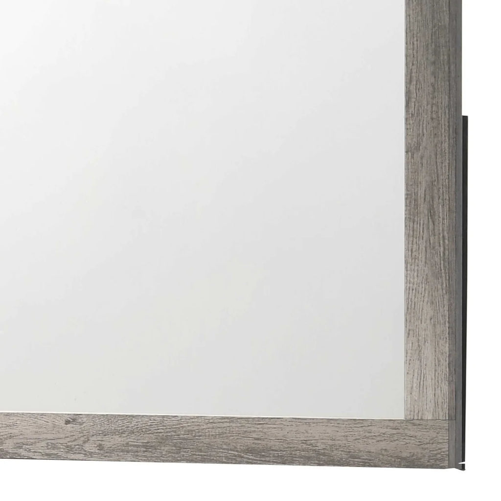 Rectangular Wooden Dresser Top Mirror H5528