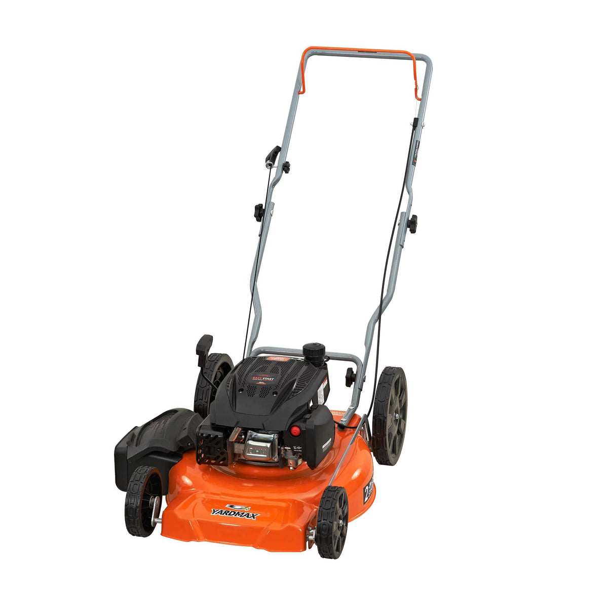 21 in. 170cc 2-in-1 Gas Walk Behind Push Lawn Mower with High Rear Wheels D354844