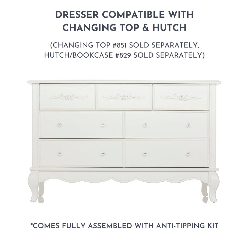 7 Drawer Double Dresser I144248