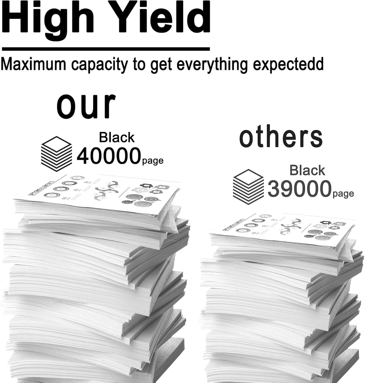 2 Pack Black Toner Cartridge for ProXpress M4530NX M4583FX Printer O64693
