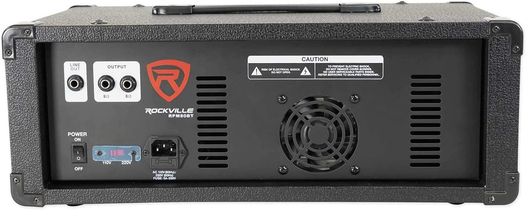 2400w Powered 8 Channel Mixer Amplifier with Bluetooth Z341