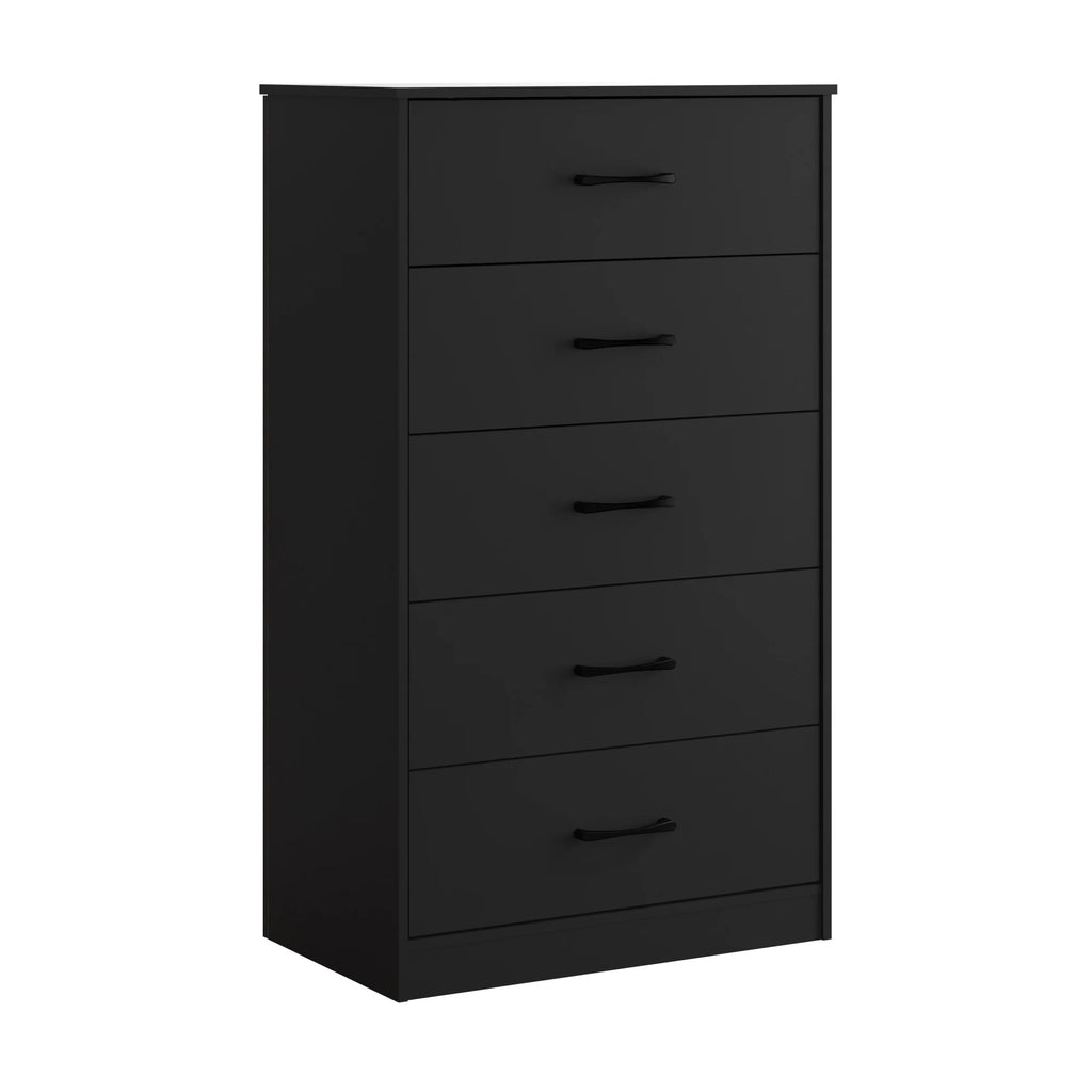 White 5 Drawer Dresser G306