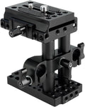 15mm Rail Riser Rig System Quick Release Base Kit with QR Plate Rod Riser Clamp Short Rods S798