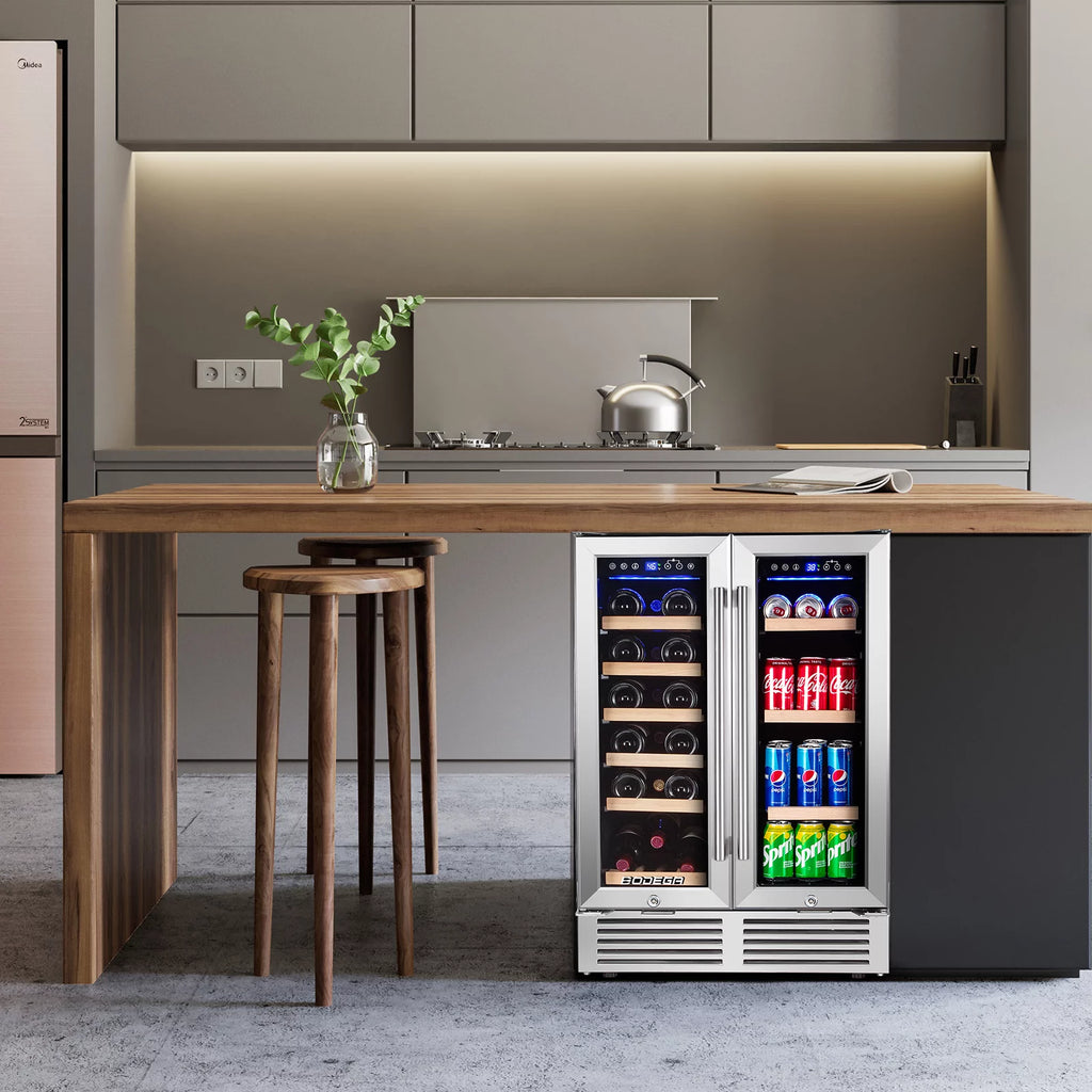 24'' Dual Zone Wine Refrigerator Z618
