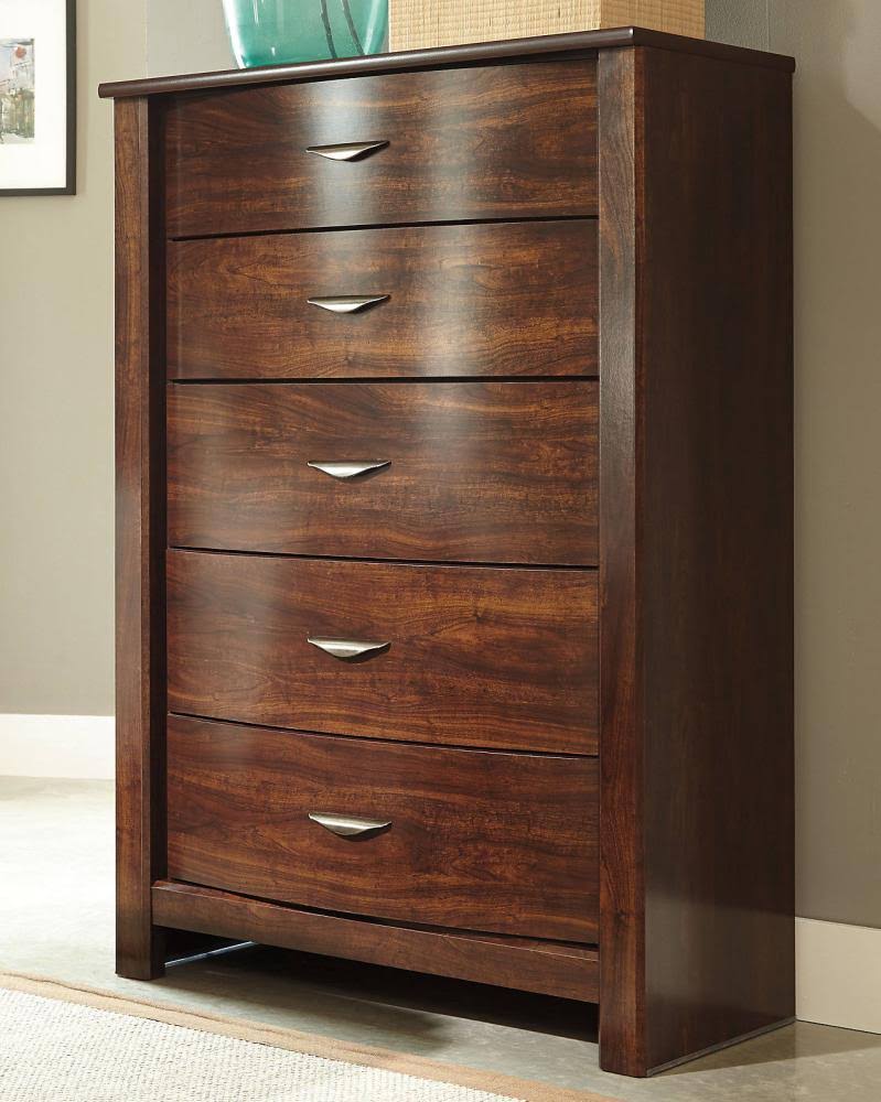 Brown 5-Drawer Chest H144035