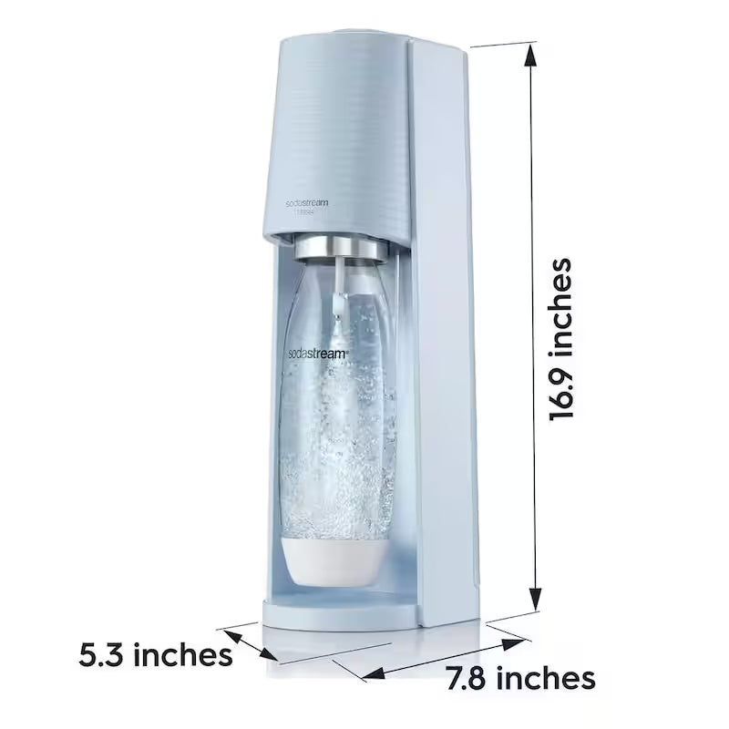 Misty Blue Soda Machine and Sparkling Water Maker Kit I6605