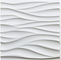 White Pack of 2 3D Wall Panels G2641