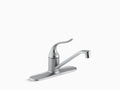 Brushed Chrome Single Handle Kitchen Faucet M919067