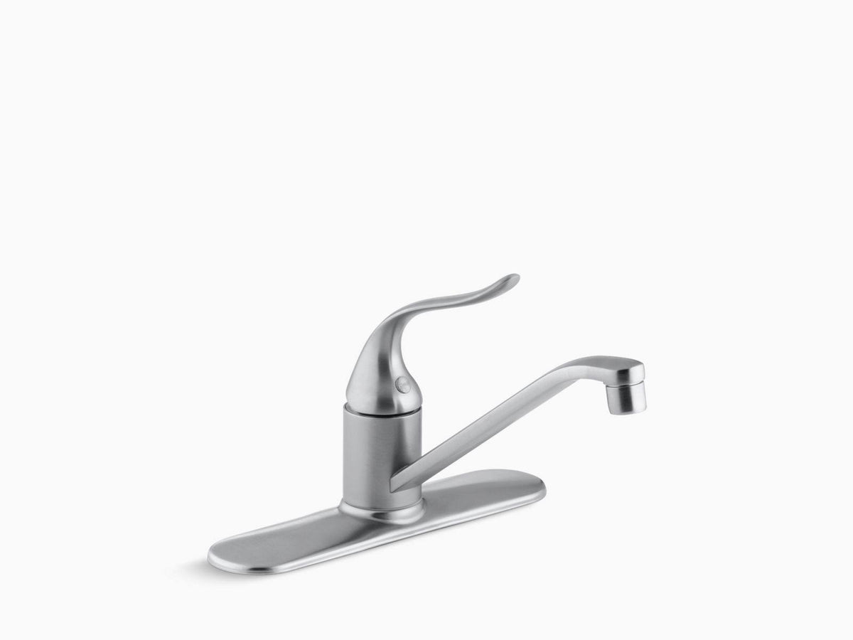 Brushed Chrome Single Handle Kitchen Faucet M919067