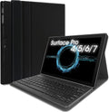 Backlit Keyboard Case with Detachable Wireless Keyboard for 12.3 Inch Tablet A870225