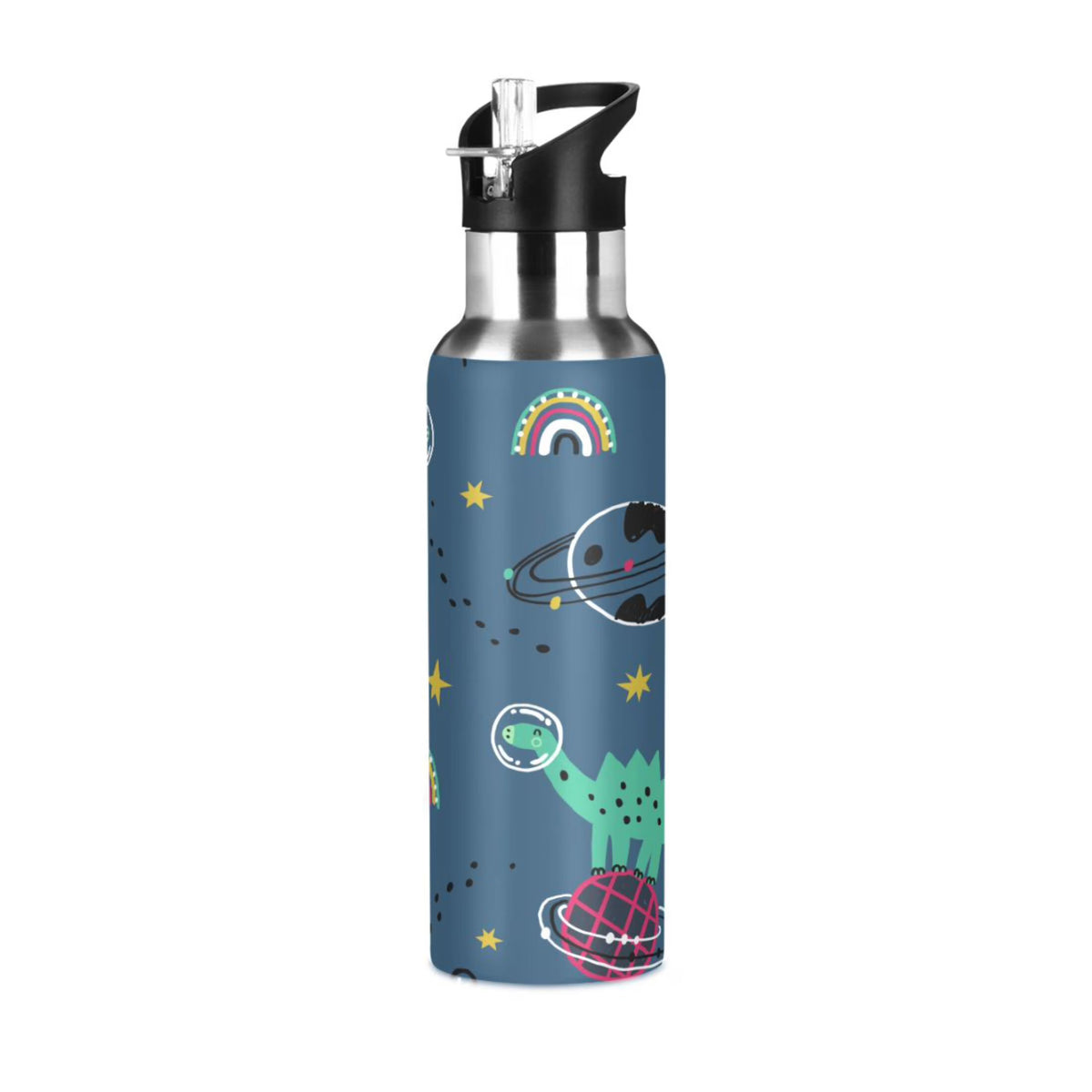 Stainless Steel Insulated Water Bottle with Straw Lid S2816