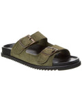Green Suede Sandal Y93080
