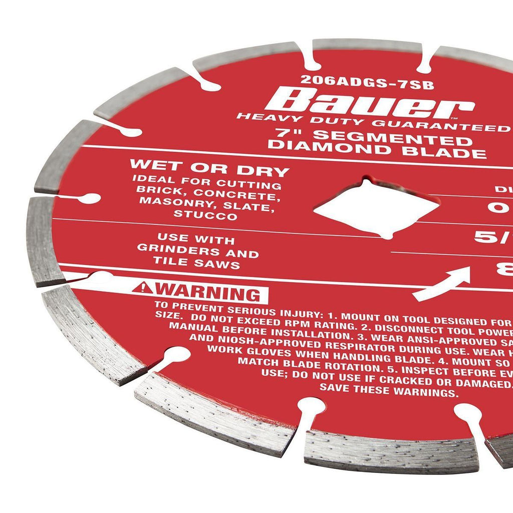 7 in. Segmented Diamond Blade V7316
