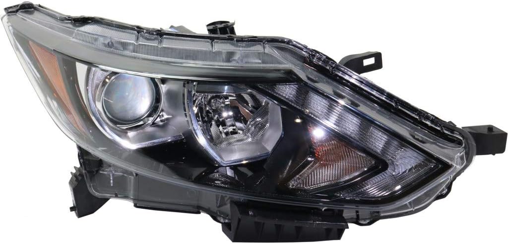 Passenger Side Halogen Headlight with LED Signal for Nissan Rogue Sport 2017 2018 2019 F7123
