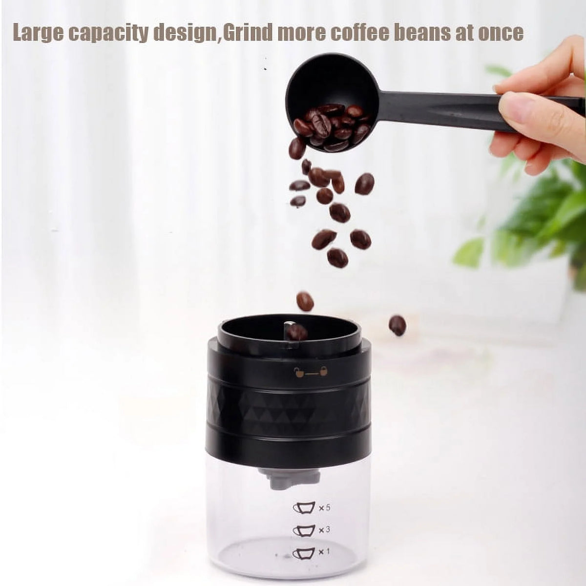 Cordless Burr Electric Coffee Grinder N9177